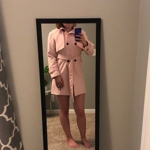 Baby Pink Overcoat